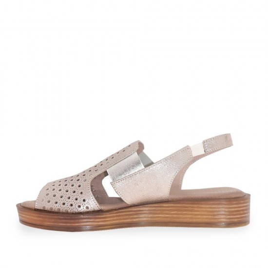 Mammamia D23YS-1415 Deri Kadın Sandalet