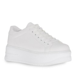 Çizgi 1650 Kalın Taban Kadın Spor Ayakkabı