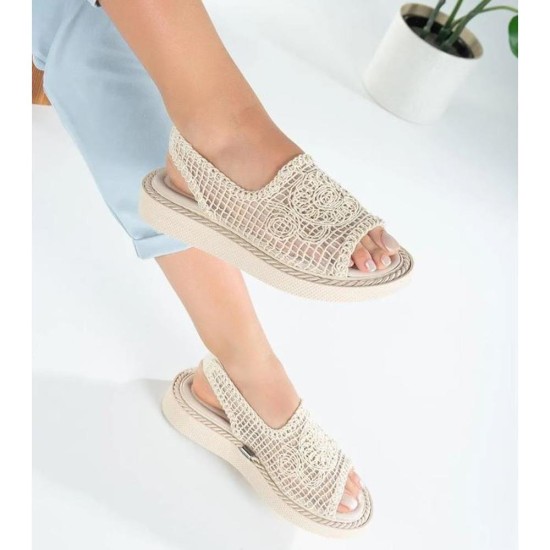 Ziggo 235 Dantel Kadın Sandalet