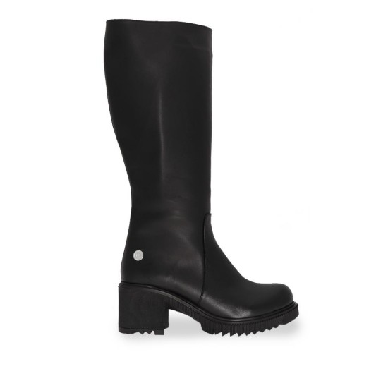 Mammamia D23KC-2075 Deri Kadın Çizme