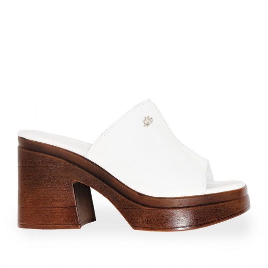 Mammamia D23YT-2265 Deri Kadın Terlik