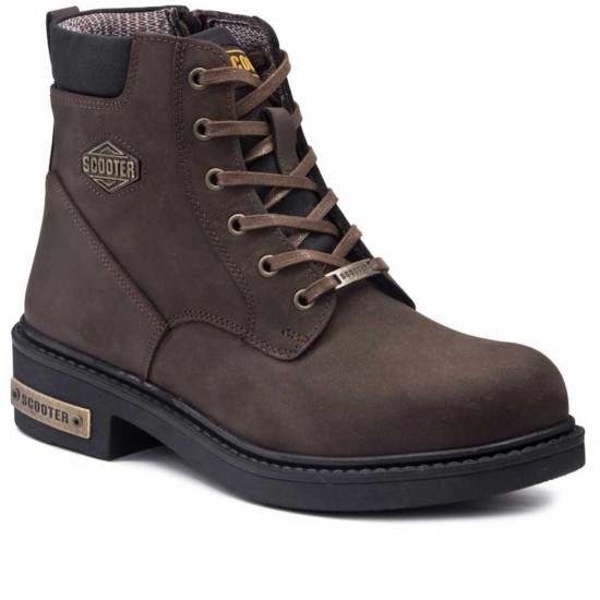 Scooter M5121 Deri Erkek Bot