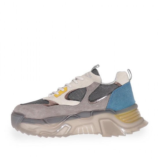 Sms 157 Kalın Taban Bağcıklı Kadın Spor Ayakkabı