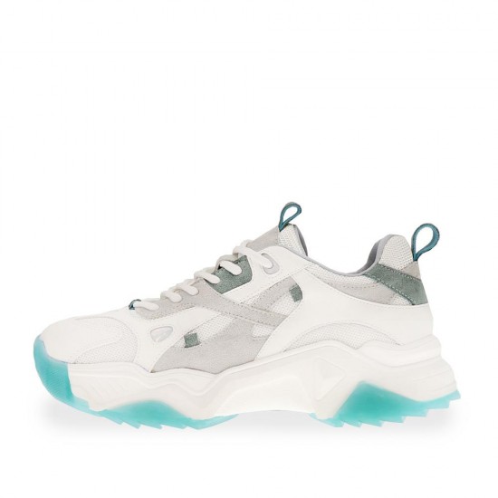 Sms 5137 Kalın Taban Bağcıklı Kadın Spor Ayakkabı