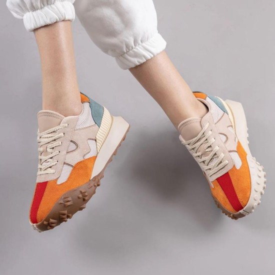 Sms 5155 Bağcıklı Kadın Spor Ayakkabı