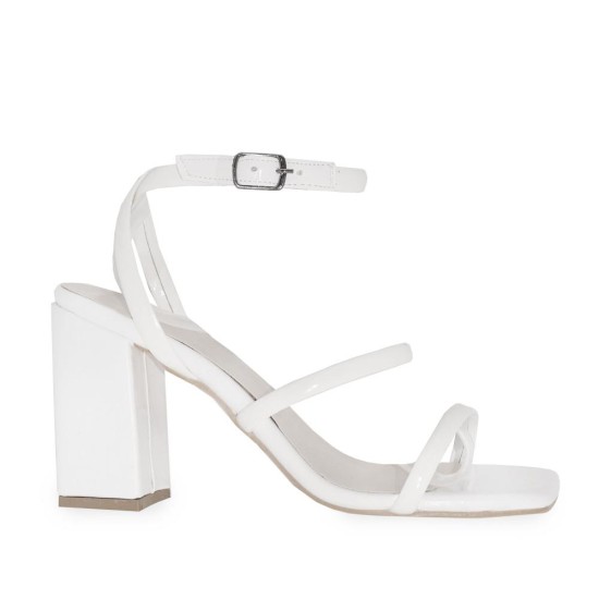 Ziggo 1651 Bantlı Topuklu Kadın Sandalet