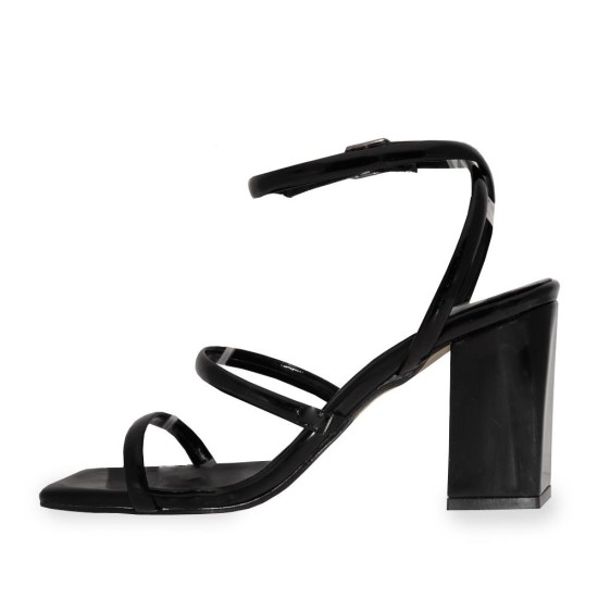 Ziggo 1651 Bantlı Topuklu Kadın Sandalet