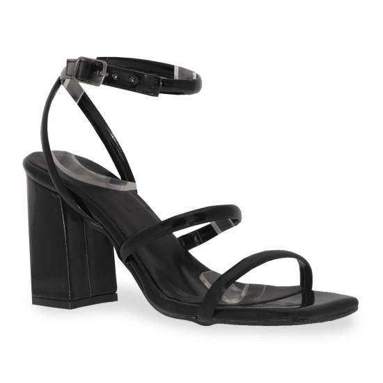 Ziggo 1651 Bantlı Topuklu Kadın Sandalet