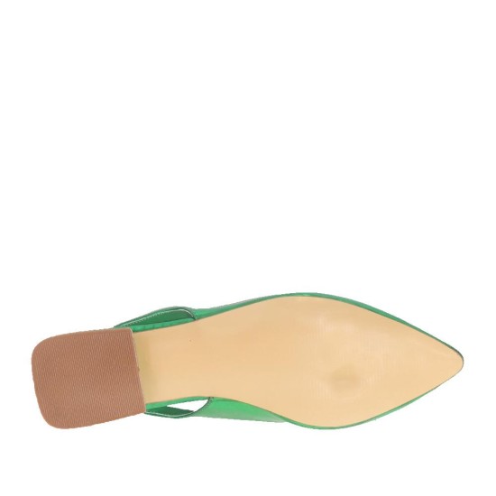 Ziggo 500 Metalik Kadın Babet Ayakkabı