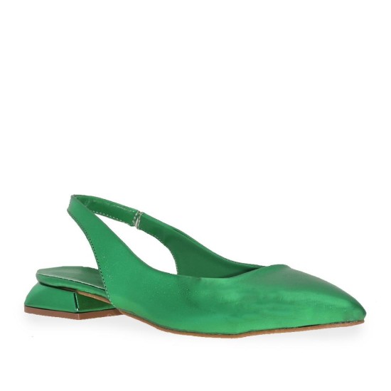 Ziggo 500 Metalik Kadın Babet Ayakkabı