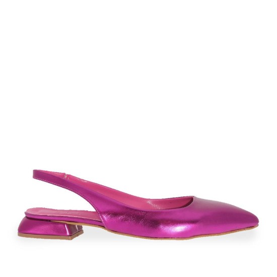 Ziggo 500 Metalik Kadın Babet Ayakkabı